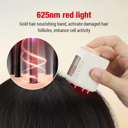 Head Massager Hair Growth Oil Serum Applicator