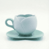 tulip cup baby blue & turquoise